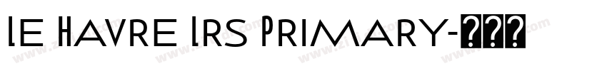 Le Havre Lrs Primary字体转换